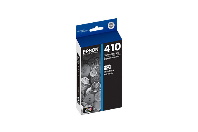 Epson T410120-S Original Photo Black Ink Cartridge, official Epson product artwork