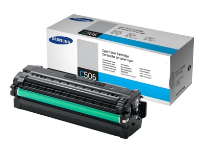 Samsung CLTC506L Original Cyan Toner Cartridge High Yield (SU042A)