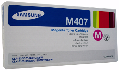 Samsung CLTM407S Original Magenta Toner Cartridge (SU268A)