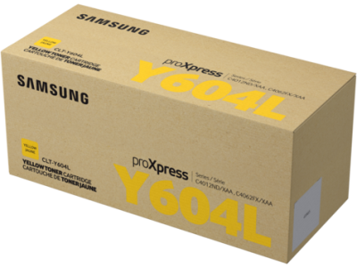 Samsung CLTY604L Original Yellow Toner Cartridge High Yield (SU558A)