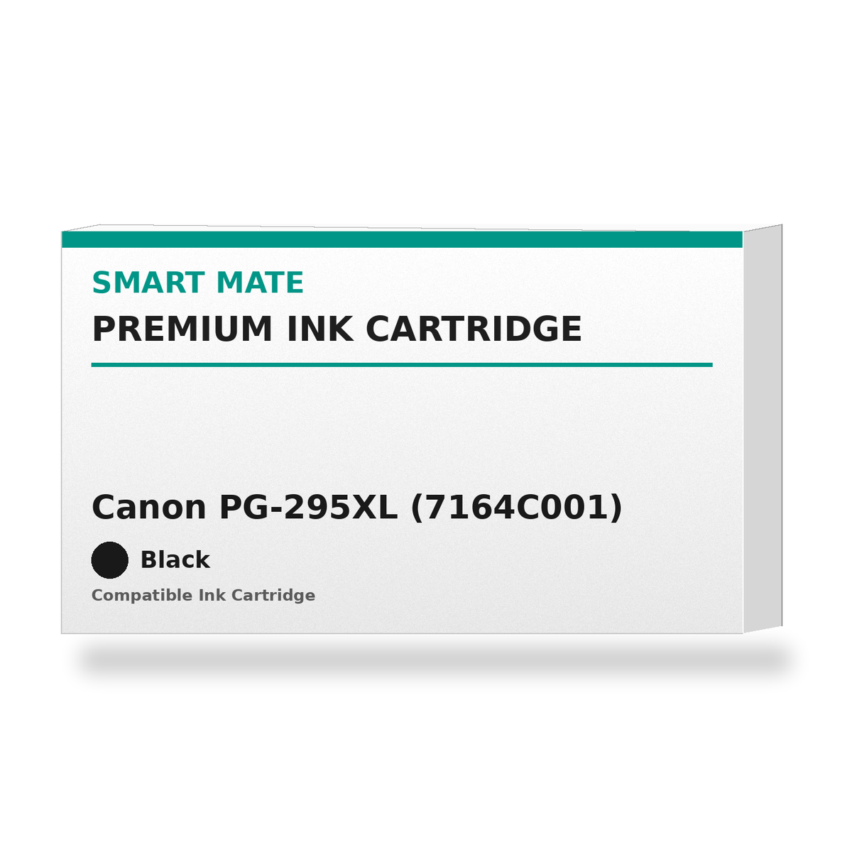Smart Mate Compatible Canon PG-295XL Black Ink Cartridge High Yield (7164C001)