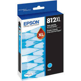 Epson T812XL High Yield Original Cyan Ink Cartridge