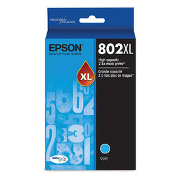 Epson T802XL High Yield Original Cyan Ink Cartridge