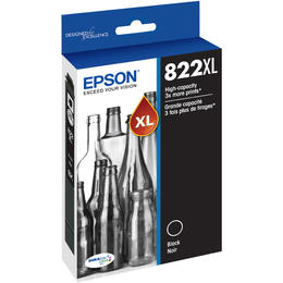 Epson T822XL High Yield Original Black Ink Cartridge High Yield