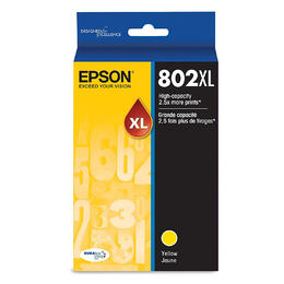 Epson T802XL High Yield Original Yellow Ink Cartridge