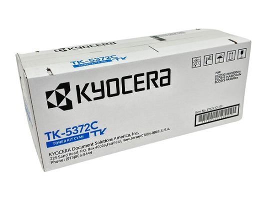 Kyocera Original TK-5372C (TK5372C) Cyan Toner Cartridge