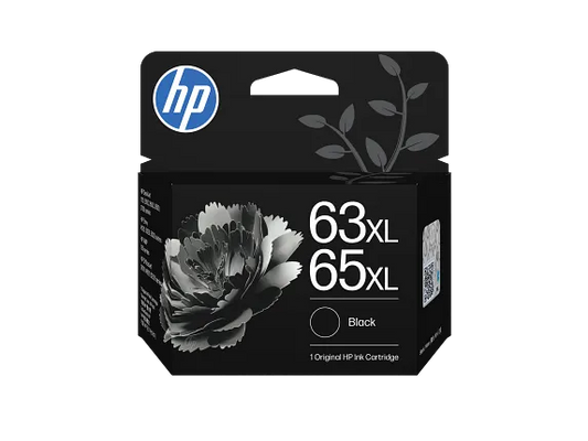 HP 63XL Original Black Ink Cartridge (B7RT5AN) High Yield