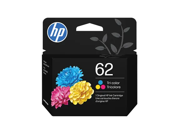 HP 62 C2P06A Original Tricolor Ink Cartridge