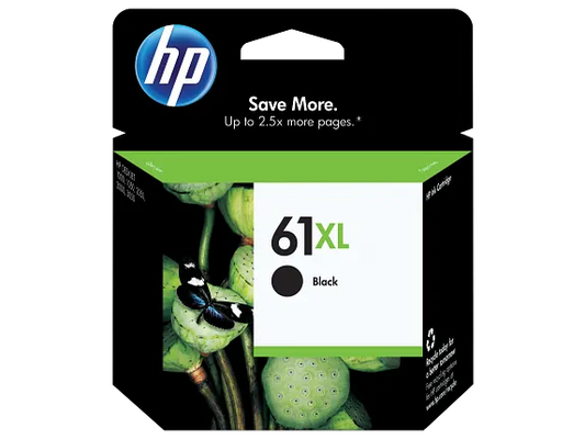 HP 61XL Original Black Ink Cartridge (C0PA4AN) High Yield