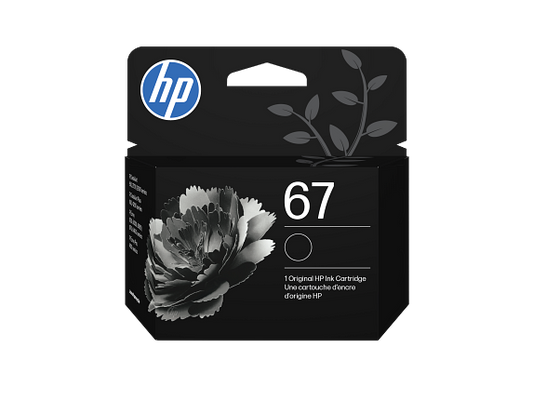 HP 67 Original Black Ink Cartridge (3YM56AN)